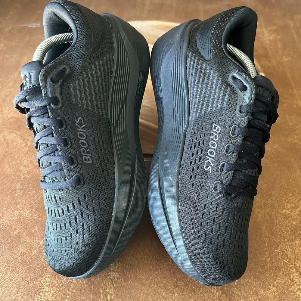 Brooks Ghost Max 3 Women 8.5 Max Cushion Black Running Sneaker Shoes - Picture 13 of 16